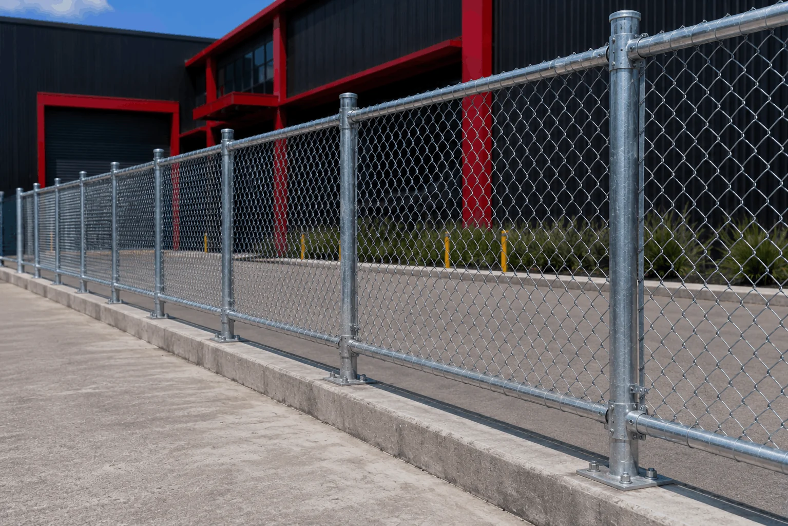 Flange plates and base plates for fence posts